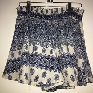 Print shorts/skirt